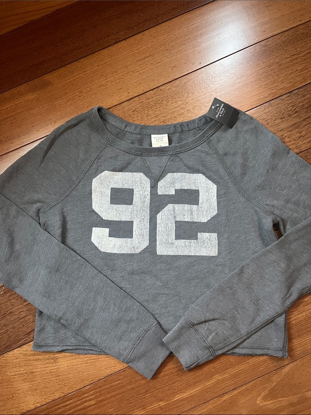 NWOT Y2K Abercrombie Cropped Sweatshirt